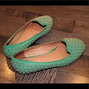 Jeffery Campbell Green Flats 7.5